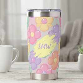 Sweet Gummy Flower Insulated Tumbler Thermobecher