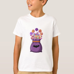 🍬 Sweet Halloween Candy Bag T-Shirt