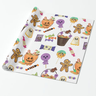 Sweet Halloween Geschenkpapier