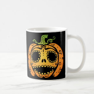 Sweet Halloween Pumpkin Face Kaffeetasse