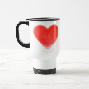 Sweet Heart 2 Herzen Reiseschlamm Reisebecher