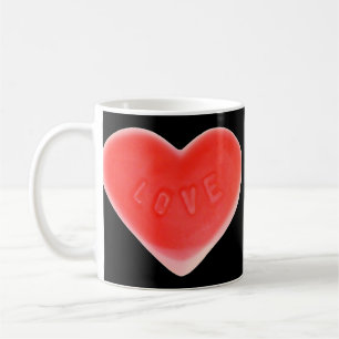 Sweet Heart Black 2 herzen Tasse
