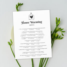 Sweet Heart House Erwärmung Party Game