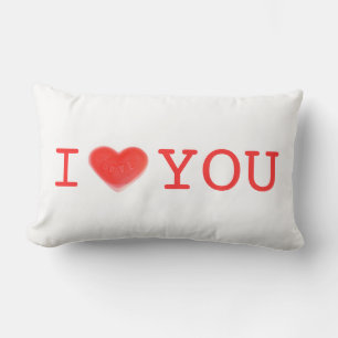 Sweet Heart 'I Heart You' Lendenkissen