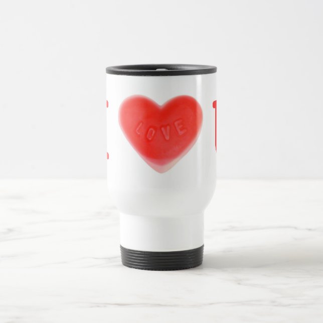 Sweet Heart "I Liebe U" Reiseschleim Reisebecher (Mittel)