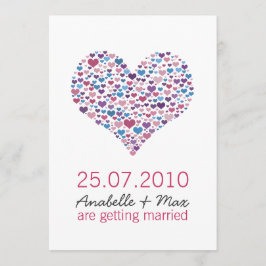 Sweet-Heart Informaler Empfang Einladung