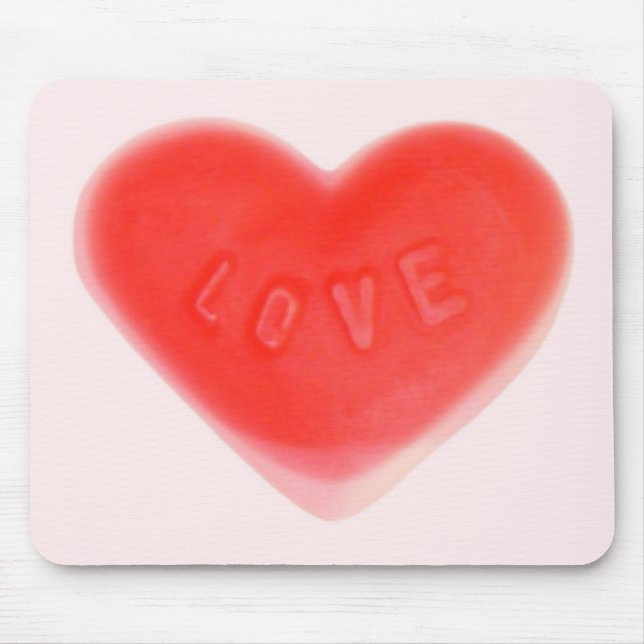 Sweet Heart Pink Mousepad (Vorne)