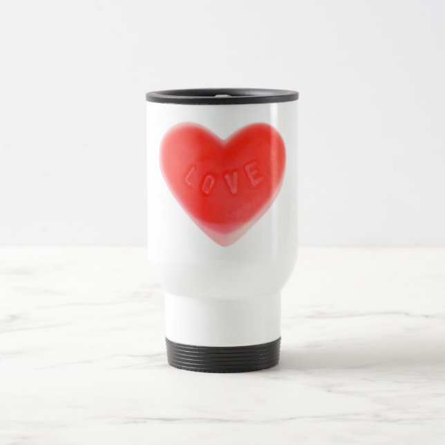 Sweet Heart Reise Schlamm Reisebecher (Mittel)