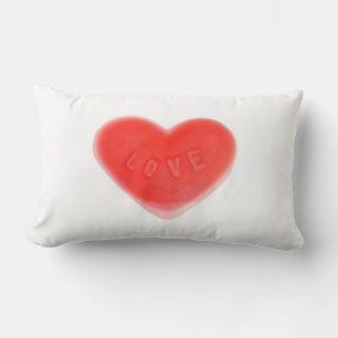 Sweet Heart Text werfen Kissen rot Rücken Lumbar