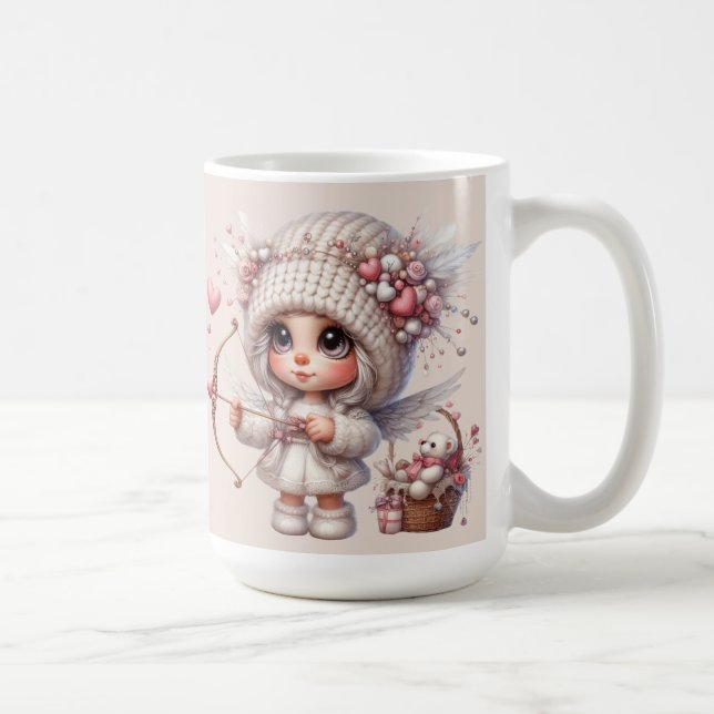 Sweet Heart Valentines Keramik 15 oz Tasse (Rechts)
