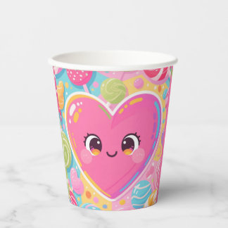 Sweet Heart Vibes - Niedlich Paper Cup Pappbecher