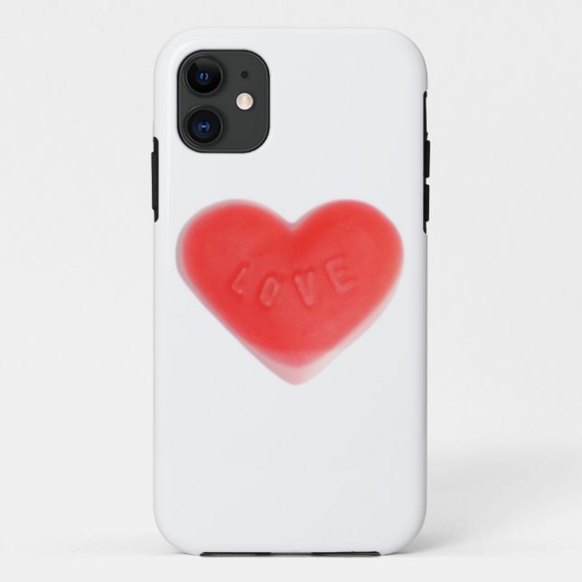 Sweet Heart White iPhone Gehäuse Case-Mate iPhone Hülle (Rückseite)