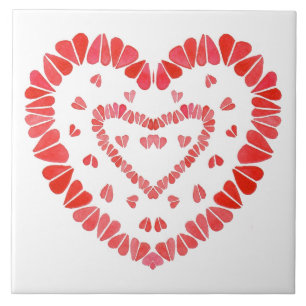SWEET HEARTS 6"X6" Keramikfliese