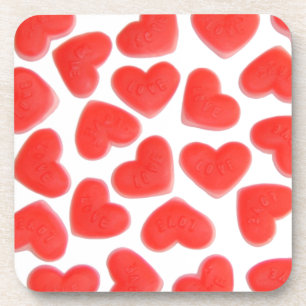 Sweet Hearts Cork Untersetzer Set