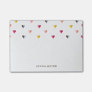 Sweet Hearts Klein - Mehrfarbig Post-it Klebezettel