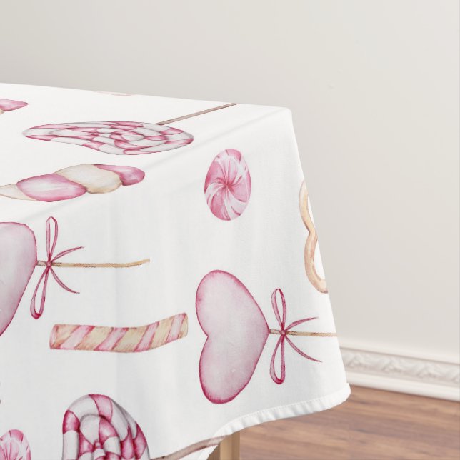 Sweet Hearts Muster Tischdecke (Beispiel)