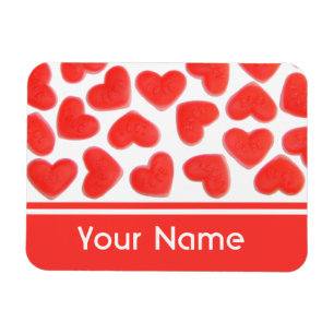 Sweet Hearts "name" Premium-Magnet Magnet
