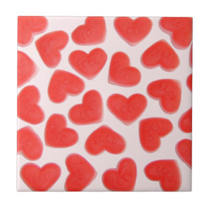 Sweet Hearts Pink Fliesen