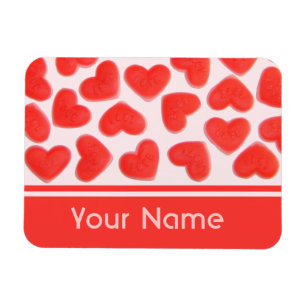 Sweet Hearts Pink Premium-Magnet Magnet