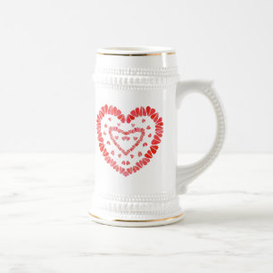 SWEET HEARTS Stein Bierglas