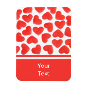 Sweet Hearts 'text' Premium-Magnet Magnet
