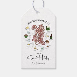 Sweet Holiday Gingerbrot Holiday Geschenkanhänger