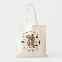 Sweet Holiday Gingerbrot Holiday Tragetasche