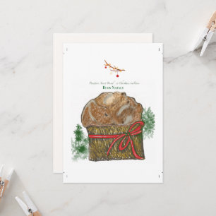 Sweet Holiday Traditionen Postkarte