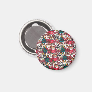Sweet Holiday Wish - niedliche Weihnachten Magnet