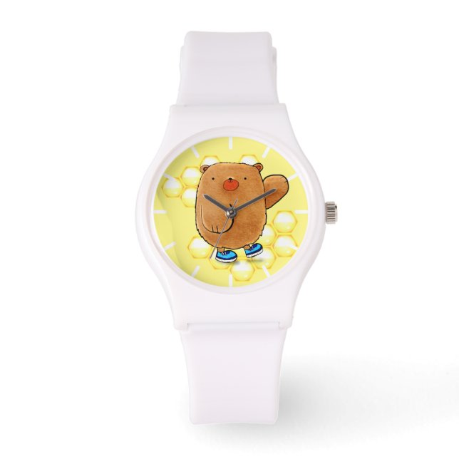 Sweet Honey Bear Armbanduhr (Vorderseite)