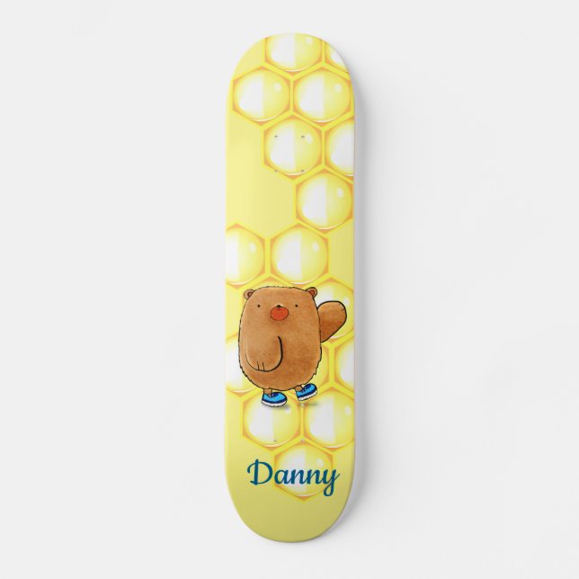 Sweet Honey Bear Skateboard (Vorderseite)
