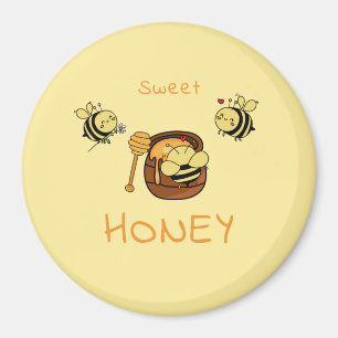 Sweet Honey Niedlich Little Honeybee Magnet