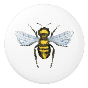 Sweet Honeybee Kinderzimmer Spielzimmer Dekoration Keramikknauf