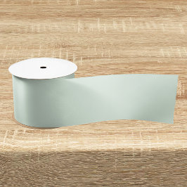 Sweet Honeydew Melon Solid Color Satinband