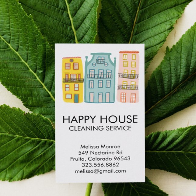 Sweet House Reinigungsservice Zuhause Services Jan Visitenkarte (Von Creator hochgeladen)