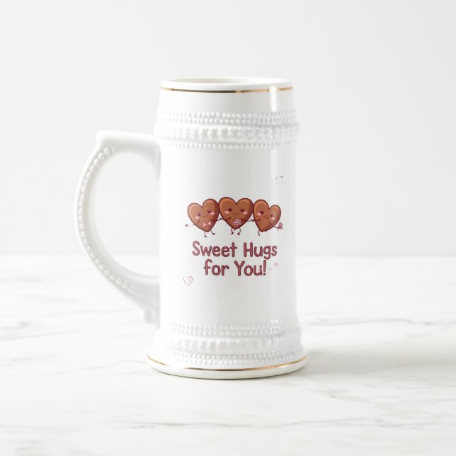 Sweet Hugs pour vous - mignonne Mug de la Saint-Va (Gauche)