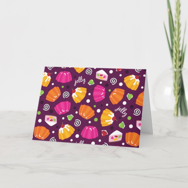 Sweet Jellies Karte (Vorderseite)