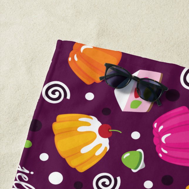 Sweet Jellies Strandtuch (Beispiel)