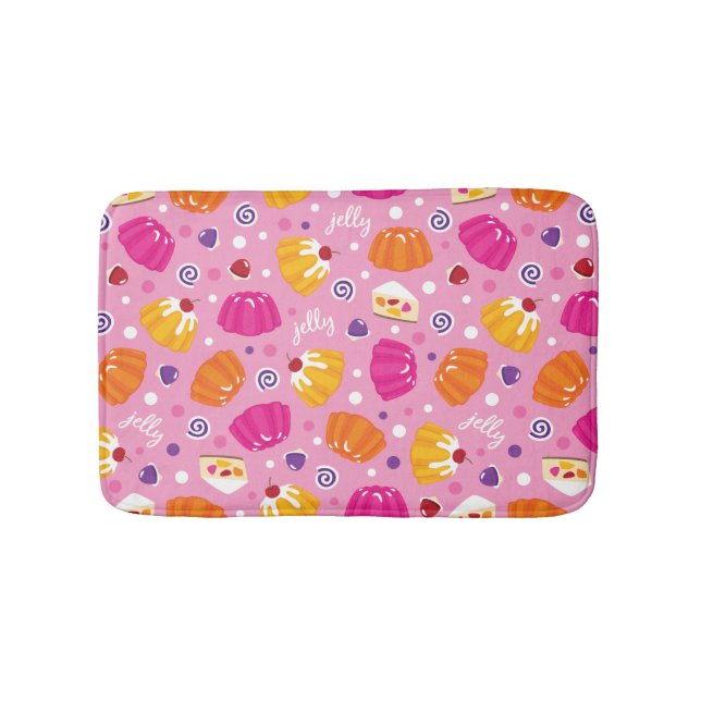Sweet Jelly Pattern Badematte (Vorderseite)