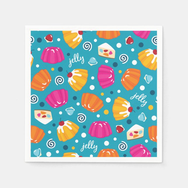 Sweet Jelly Pattern Serviette (Vorderseite)