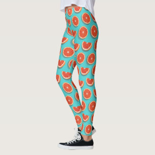 Sweet Juicy Orange Muster Leggings