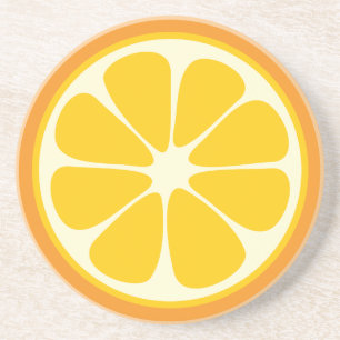 Sweet Juicy Orange tropische Zitrusfrüchte Slice Untersetzer