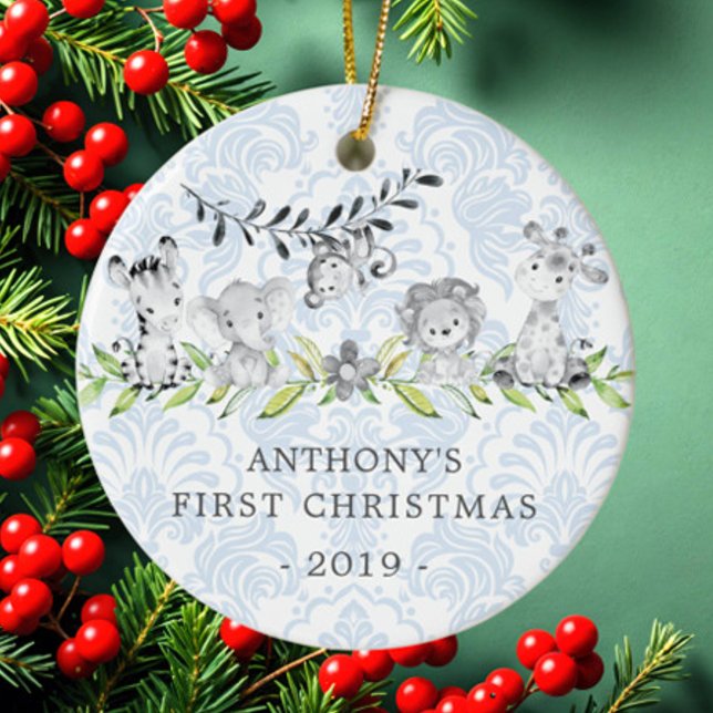 Sweet Jungle Photo Le premier ornement de Noël du  (Créateur téléchargé)