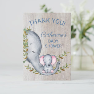 Sweet Jungle Safari Elephant Baby shower Merci