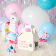 Sweet Kawaii Black Cat Birthday Party