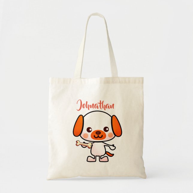 Sweet Kawaii Dog Tragetasche (Vorne)
