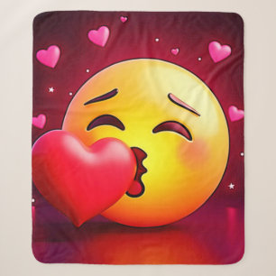 Sweet Kiss Heart Emoji Sherpadecke