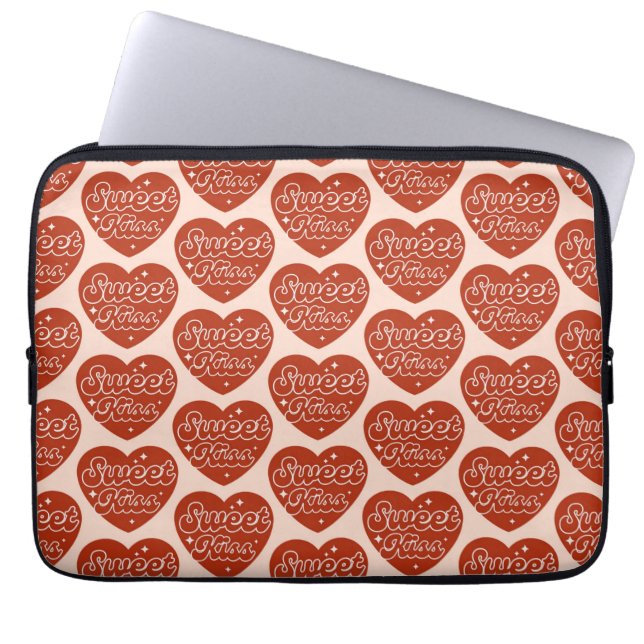 Sweet Kiss Laptop Sleeve (Vorderseite)