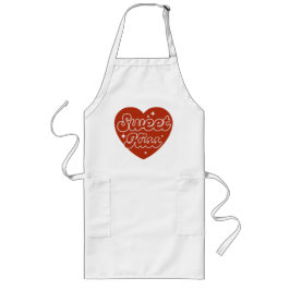 Sweet Kiss Long Apron Lange Schürze