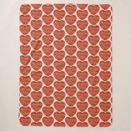 Sweet Kiss Sherpa Blanket Sherpadecke